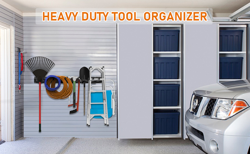 WFX Utility™ Jahnke Garage Tool Storage Rack, Heavy Duty Garage